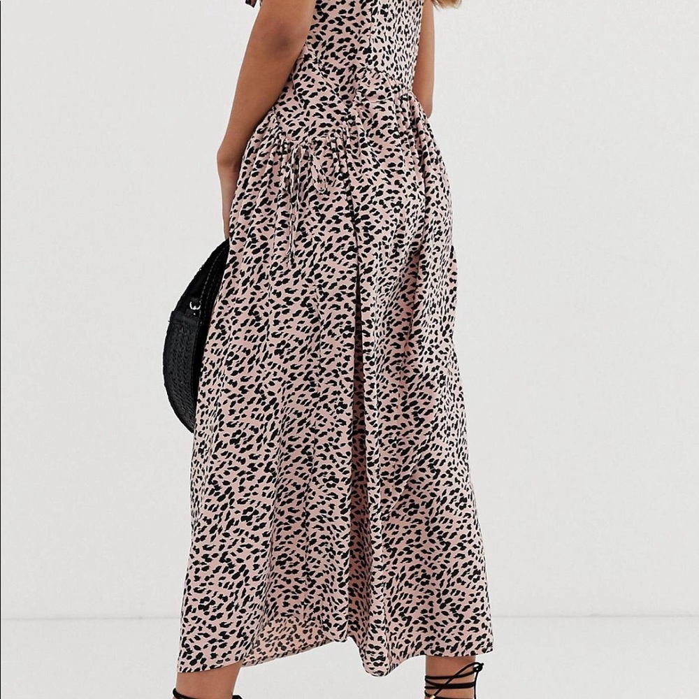 ASOS Leopard Print Overall Dress for SALE! - Picture 2 of 4